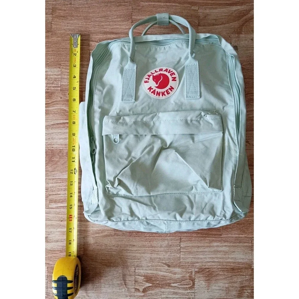 Fjällräven Kånken Classic Backpack Mint Green 16L Laptop School Travel Bag